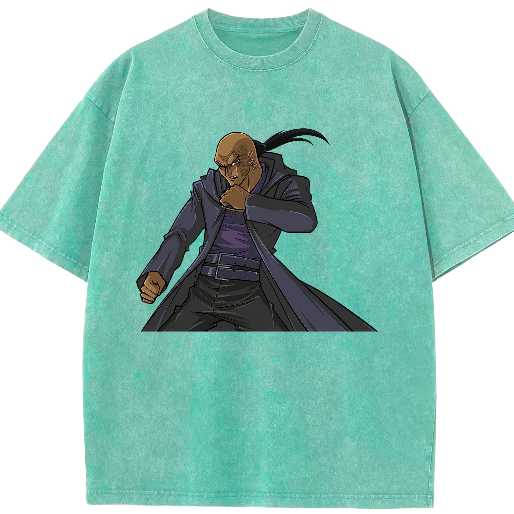 （画像用） 遊☆戯☆王 Yu-Gi-Oh! 綿100% ヴィンテージ風 半袖Tシャツ（フロントプリント）